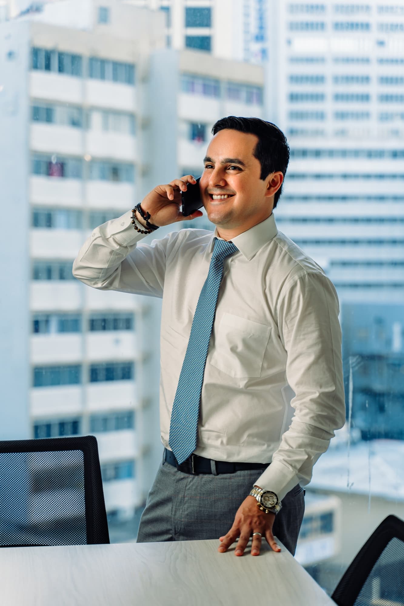 I answer, not a call center